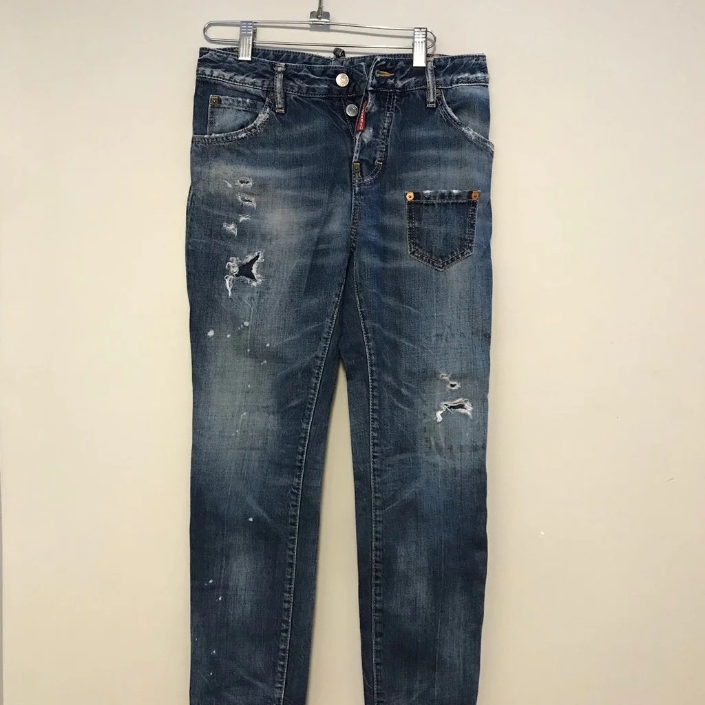 Dsquared Skater Jeans Made In Italy Us Size 0-2